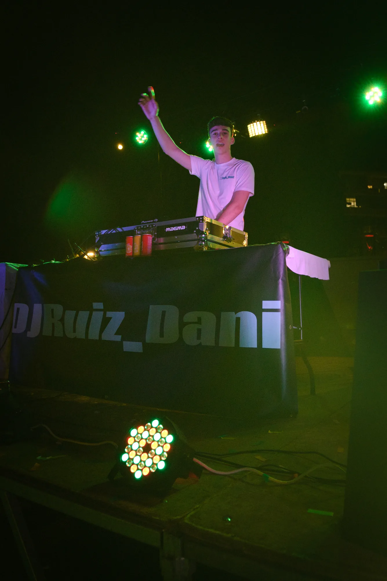 DJRUIZZ en un evento en directo