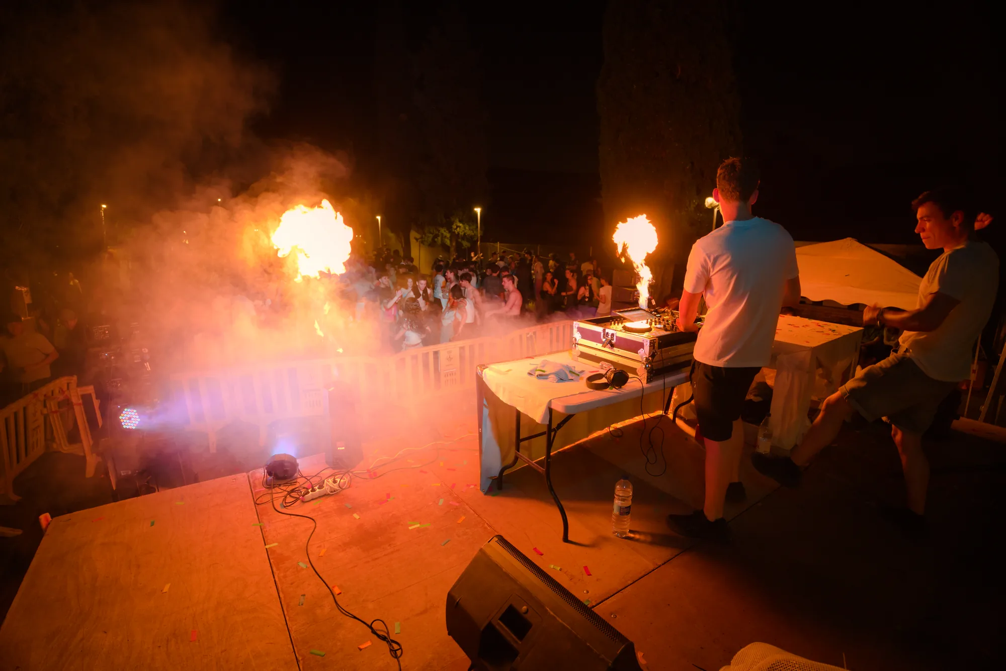 DJRUIZZ en un evento en directo
