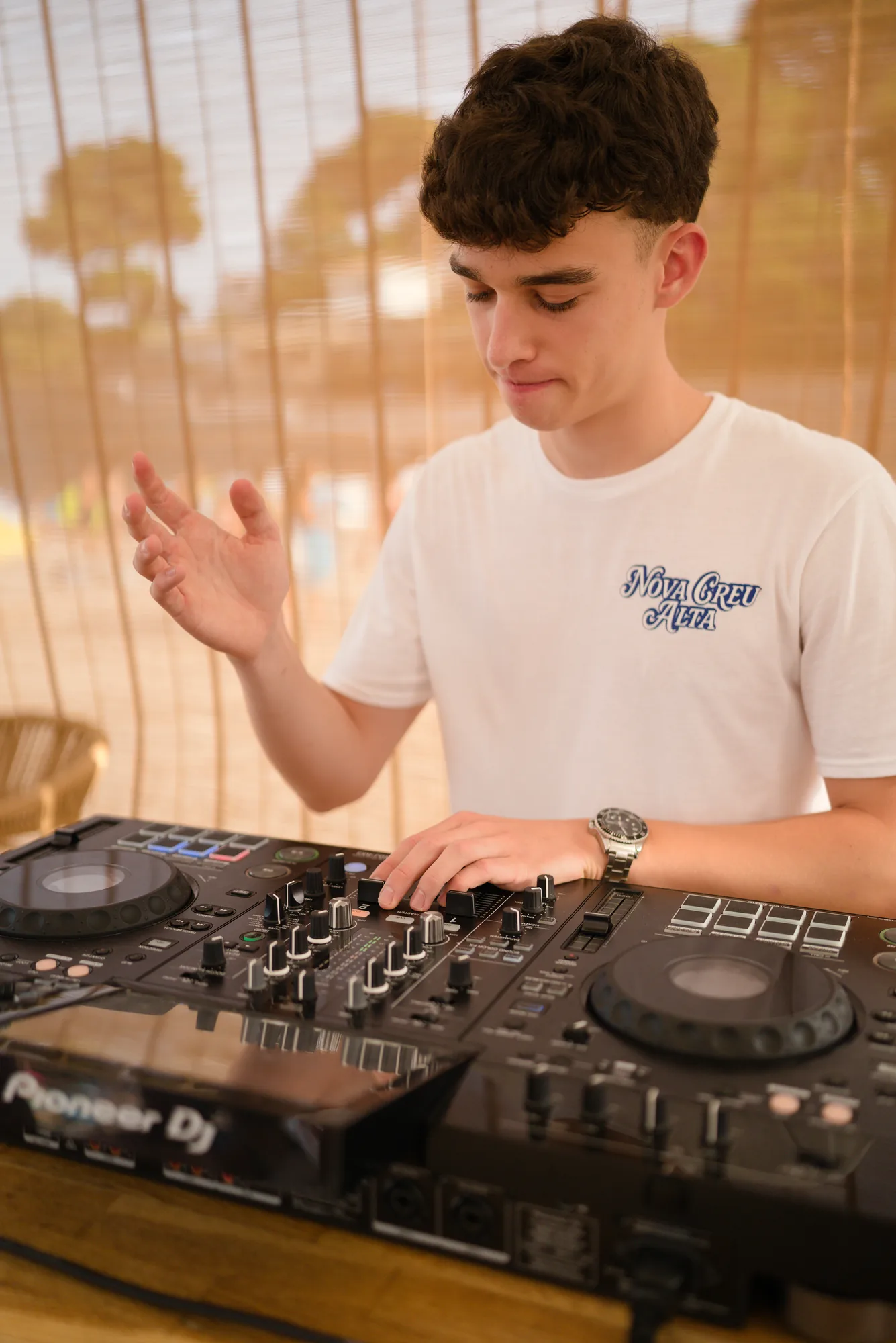 DJRUIZZ en un evento en directo