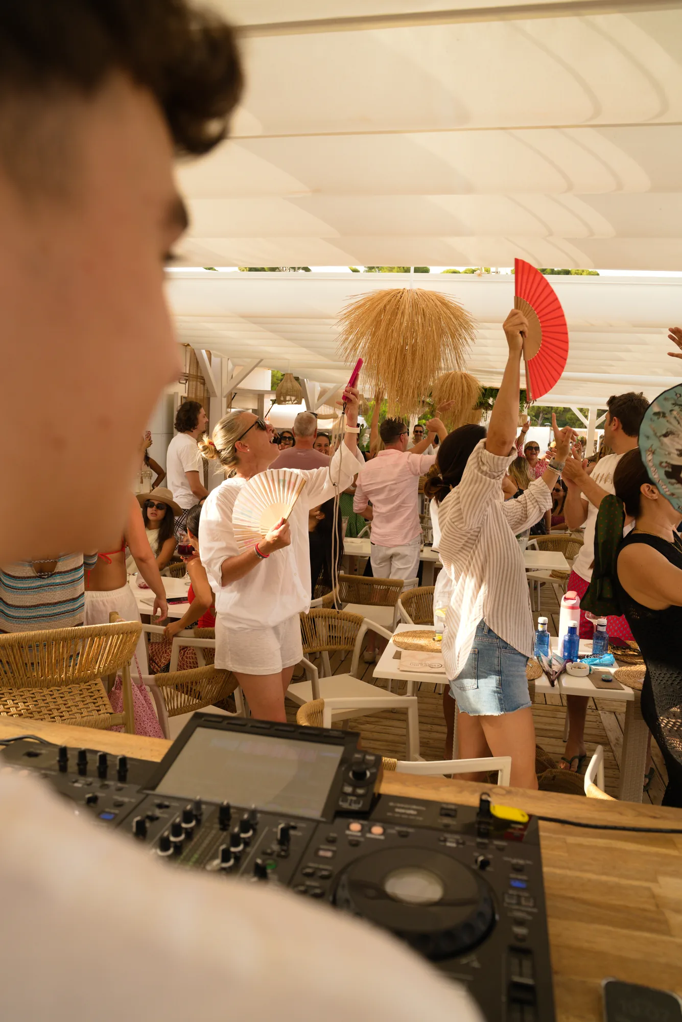 DJRUIZZ en un evento en directo